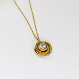 The Rose Pendant Necklace