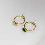 Oval Solitaire Adjustable Ring