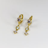 Trio Stone Earrings