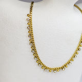 Cushion Stone Beads Chain
