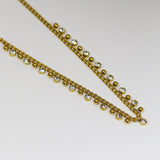 Cushion Stone Beads Chain
