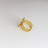Vintage Spark Adjustable Ring