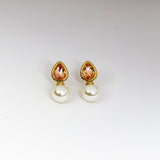 Blush Pink Pearl Earrings