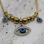 Evil Eye Charm Necklace - Adorn-iq