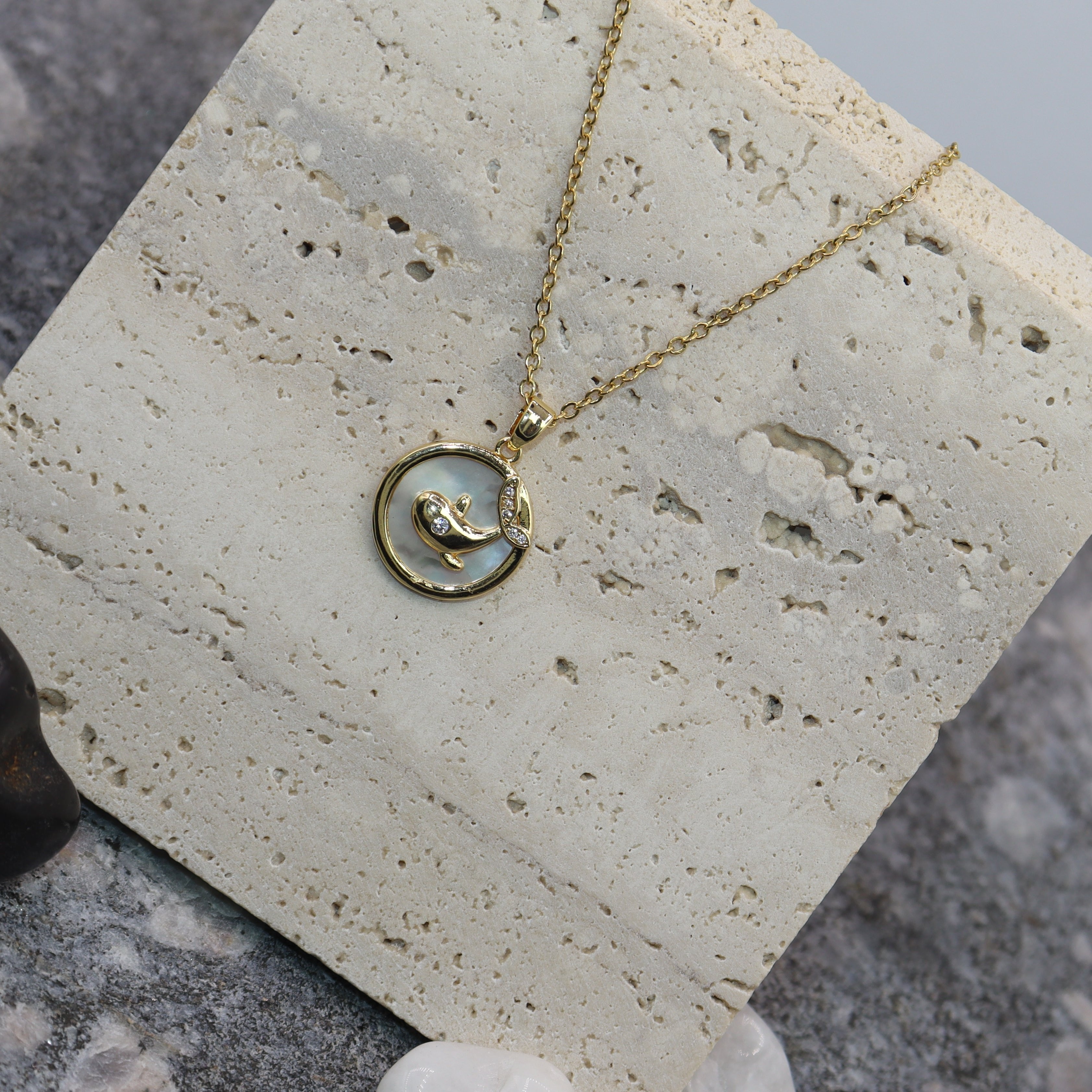 Dolphin Pendant Necklace - Adorn-iq