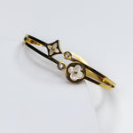 White Mother Pearl Clover Bracelet - Adorn-iq