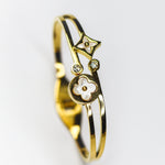 White Mother Pearl Clover Bracelet - Adorn-iq