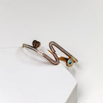 Zircon Studded Evil Eye Bracelet - Adorn-iq