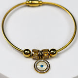 Classic Evil Eye Charm Bracelet - Adorn-iq
