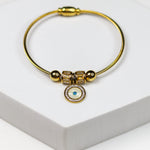 Classic Evil Eye Charm Bracelet - Adorn-iq
