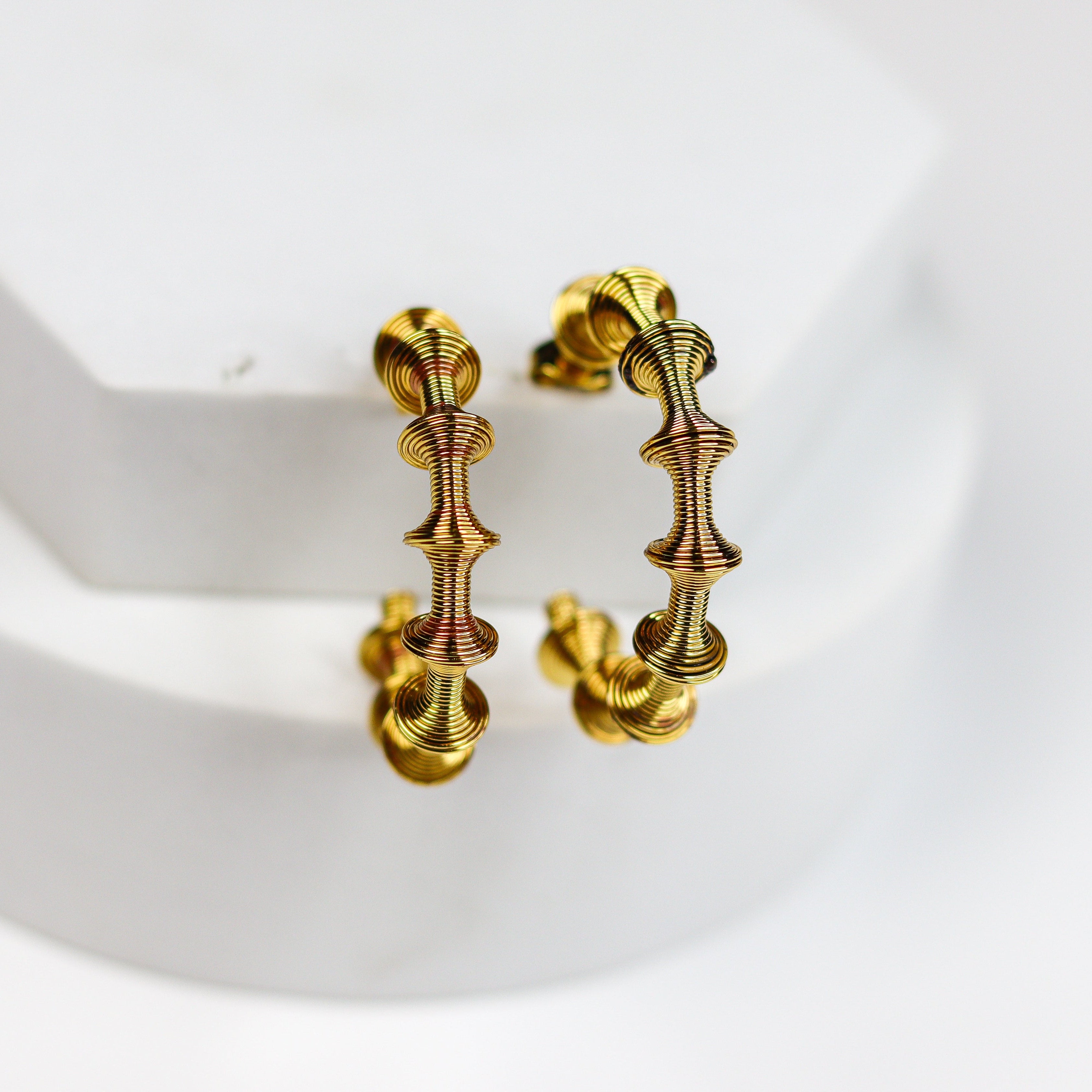 Spiral Half Hoops