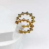Spiral Half Hoops