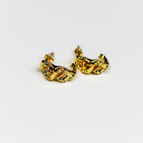 Irregular Pattern Half Hoops