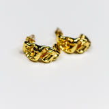Irregular Pattern Half Hoops