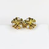 Swirl Pearl Earrings
