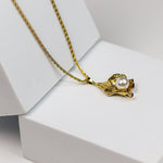 Pearl Stone Necklace - Adorn-iq