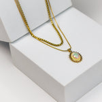 Double Layer Opal Necklace - Adorn-iq