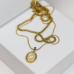 Double Layer Opal Necklace - Adorn-iq