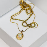 Double Layer Opal Necklace - Adorn-iq