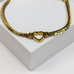 Chunky Heart Chain Necklace - Adorn-iq