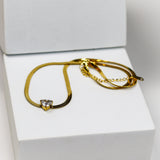 Solitaire Heart Necklace - Adorn-iq