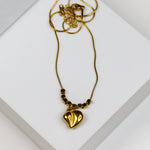 Heart Beads Necklace - Adorn-iq
