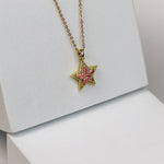 Crystal Star Necklace - Adorn-iq