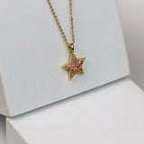 Crystal Star Necklace - Adorn-iq