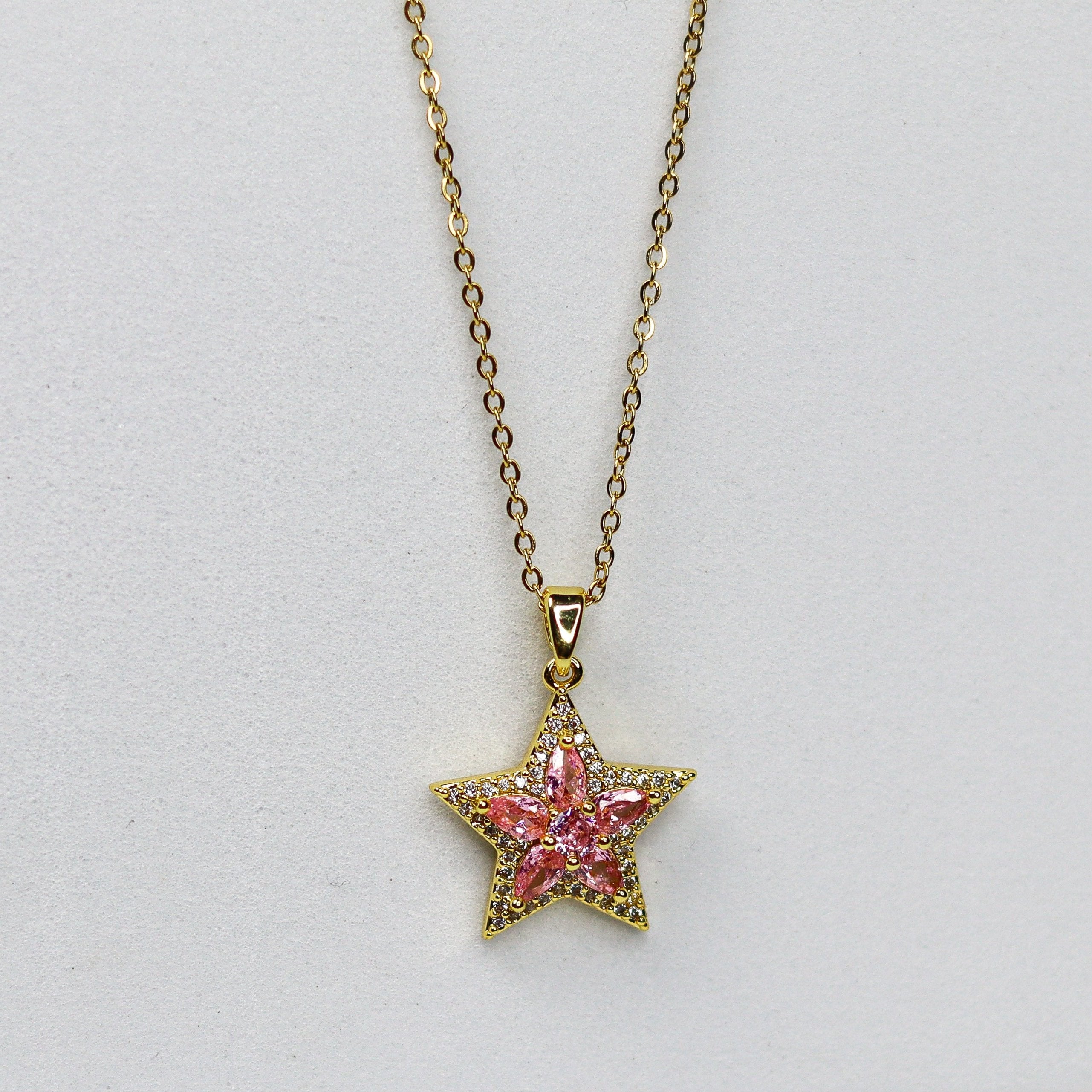 Crystal Star Necklace - Adorn-iq