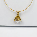 Petal Pearl Necklace - Adorn-iq
