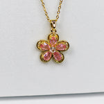 Pink Petal Necklace - Adorn-iq