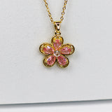 Pink Petal Necklace - Adorn-iq