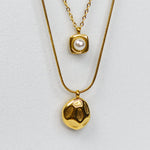 Double Layer Pearl Necklace - Adorn-iq