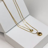 Double Layer Pearl Necklace - Adorn-iq
