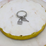 Key lock Ring - Adorn-iq