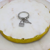 Key lock Ring - Adorn-iq