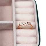 Leafy Rose Ring - Adorn-iq