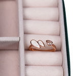 Leafy Rose Ring - Adorn-iq