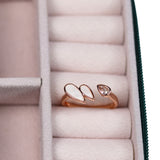 Leafy Rose Ring - Adorn-iq