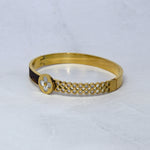 Leather band Clover Bracelet - Adorn-iq