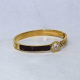 Leather band Clover Bracelet - Adorn-iq