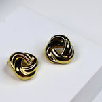 Luxe Knot Studs - Adorn-iq