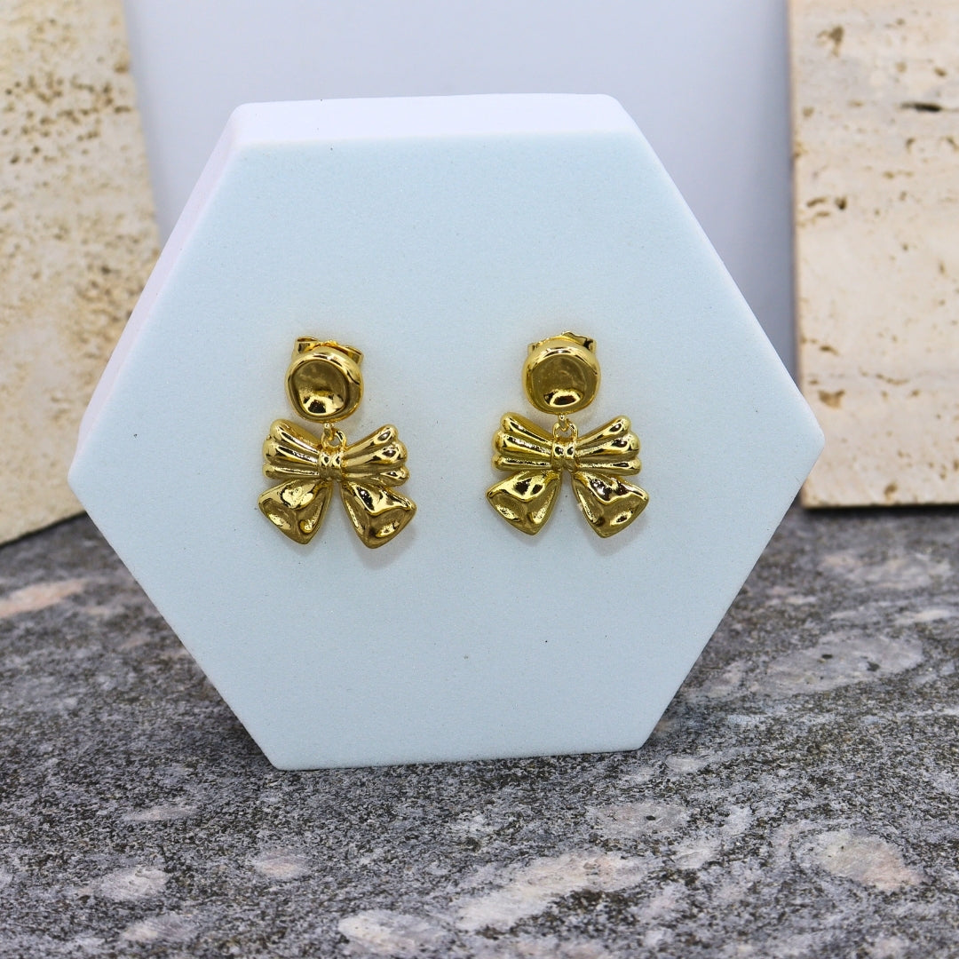 Mini Bow Studs - Adorn-iq