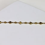Mini Gold Heart Bracelet - Adorn-iq
