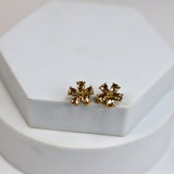 Minimal Floral Stud Earrings - Adorn-iq