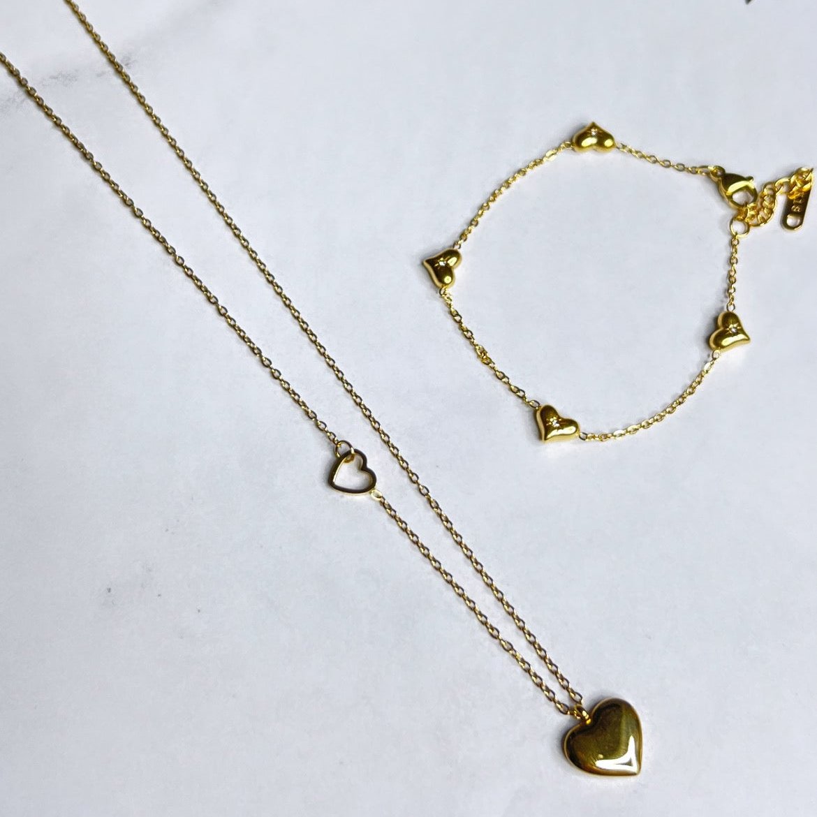 Minimal Heart Set - Adorn-iq