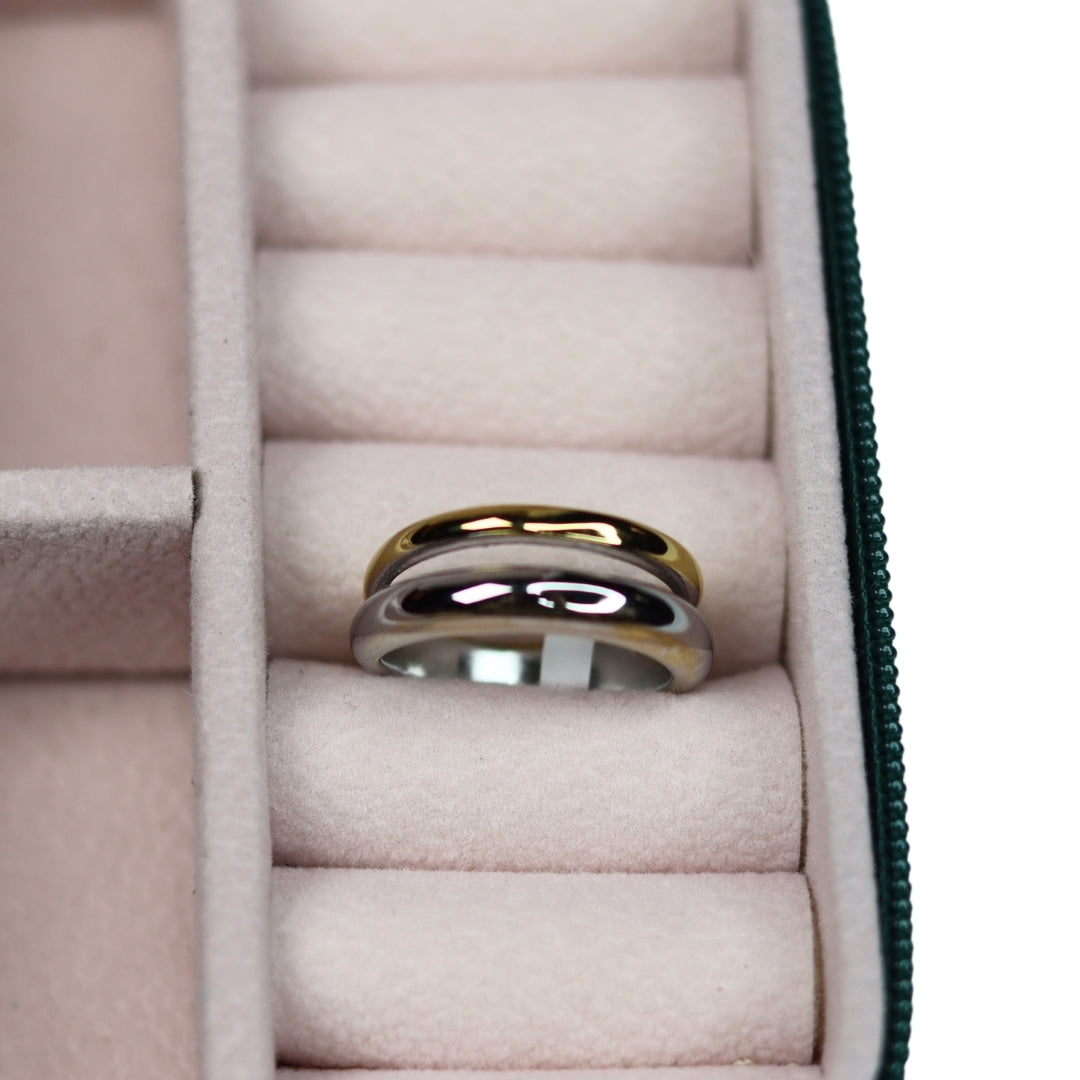 Mix Metal Ring - Adorn-iq