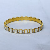Modern White MOP Bracelet - Adorn-iq