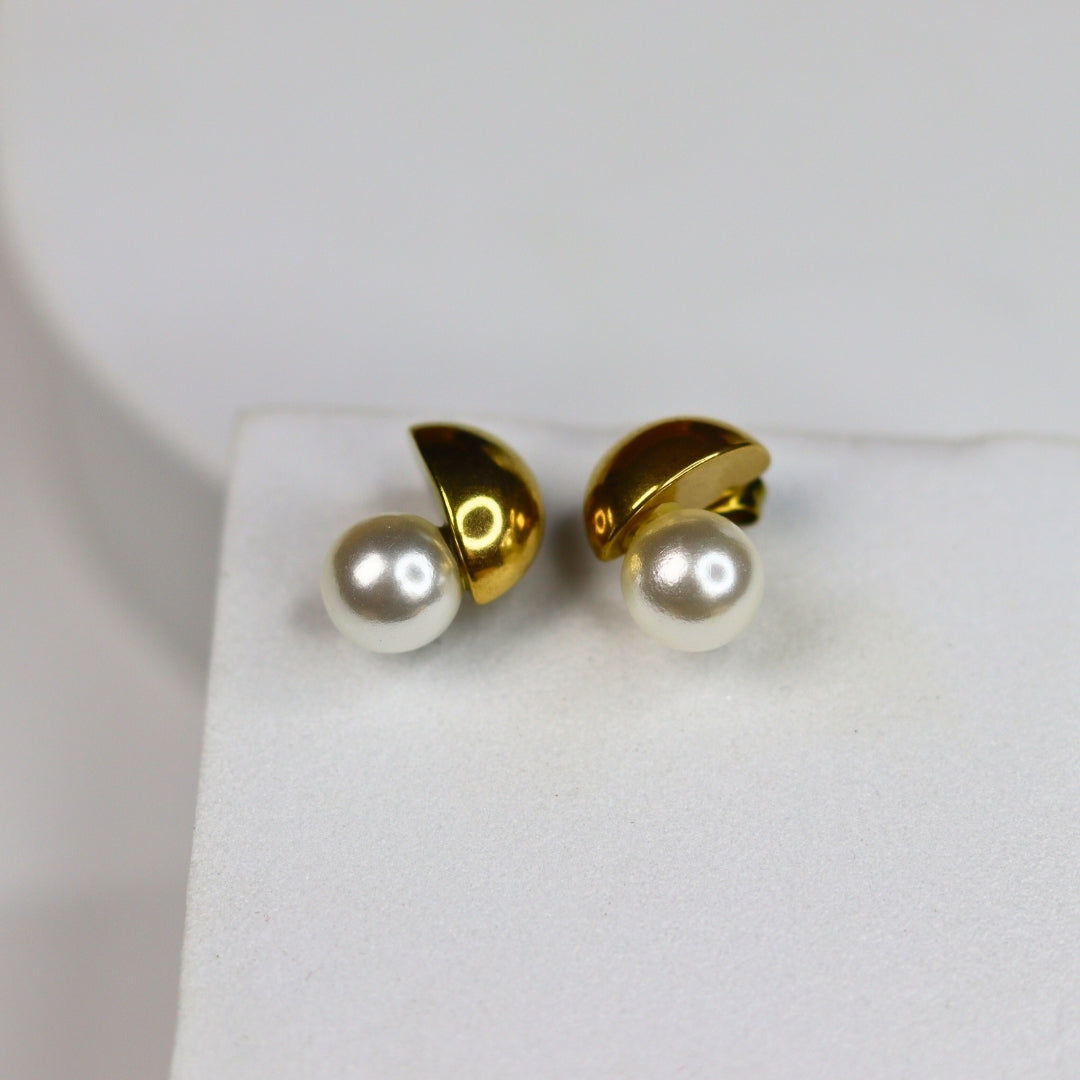 Mush Pearl Earrings - Adorn-iq