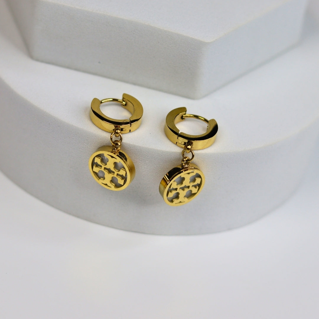 Pattern Drop Earrings - Adorn-iq